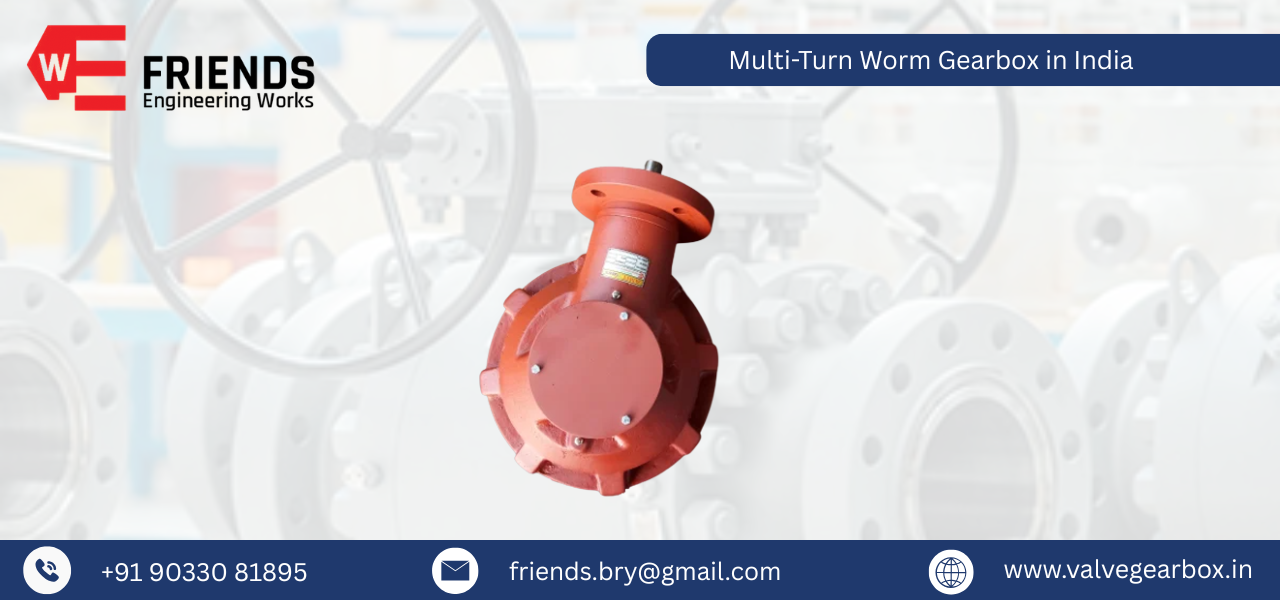 Multi-Turn Worm Gearbox in India