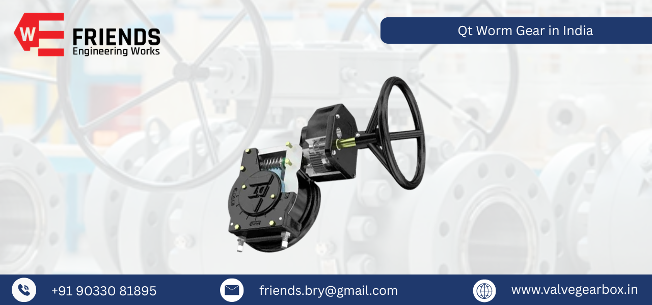 Qt Worm Gear in India