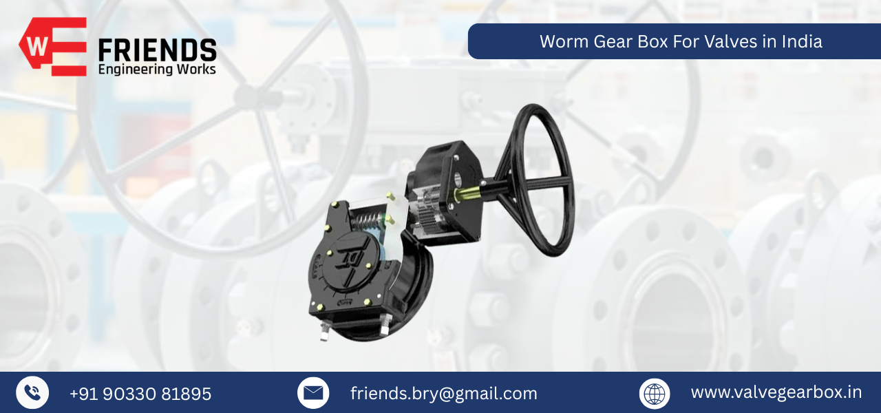 Worm Gear Box For Valves in India